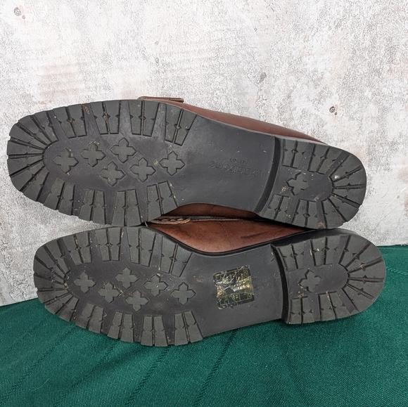 Liz Claiborne New York Ladies Leather Miggy Loafers with gold accents 9.5 - Picture 11 of 13